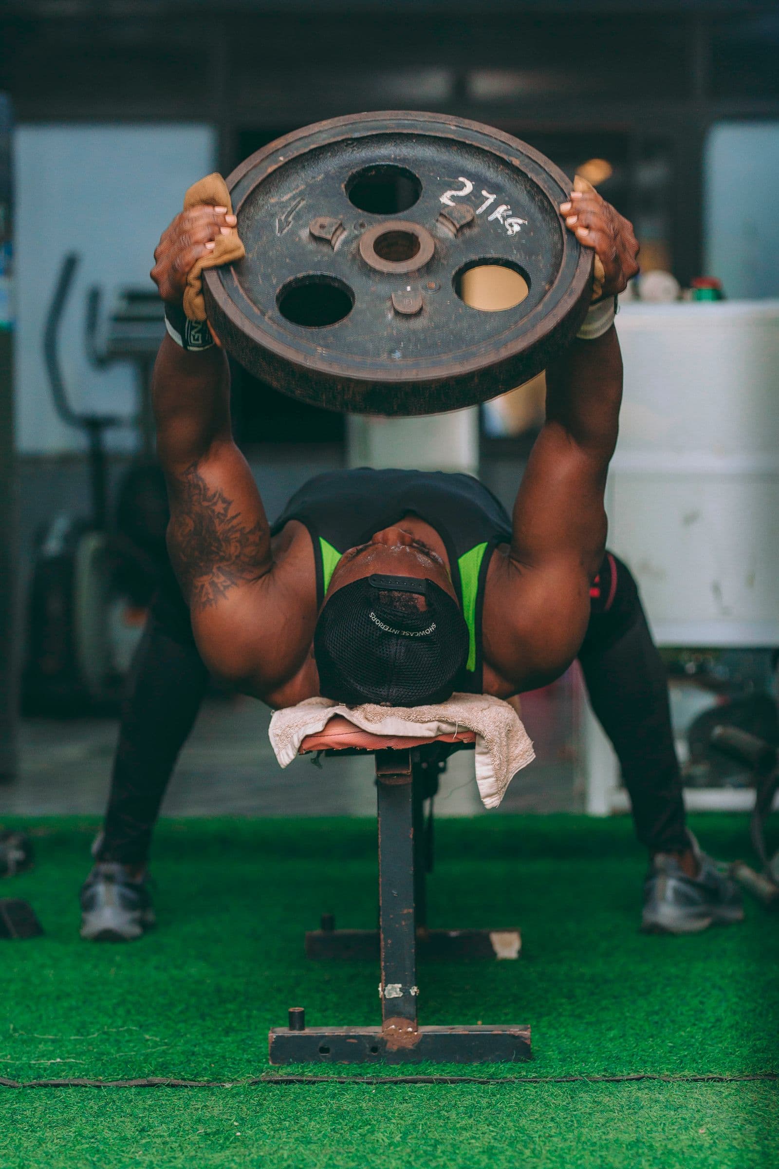 Bench press at Fitness Fortress